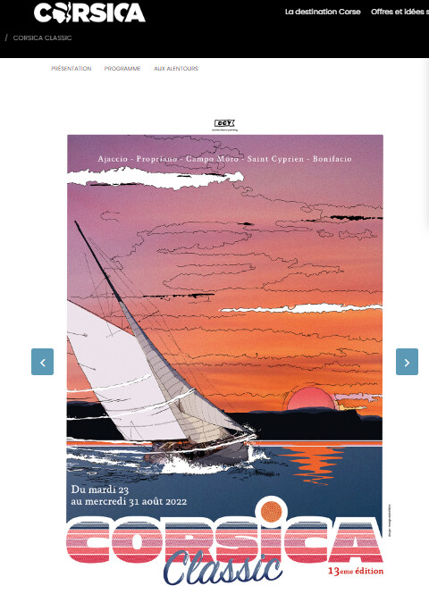 Revue de presse Corsica Classic Yachting 2022