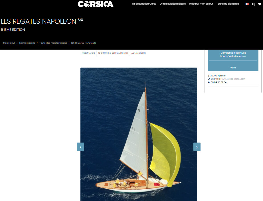 Revue de presse Corsica Classic Yachting 2024