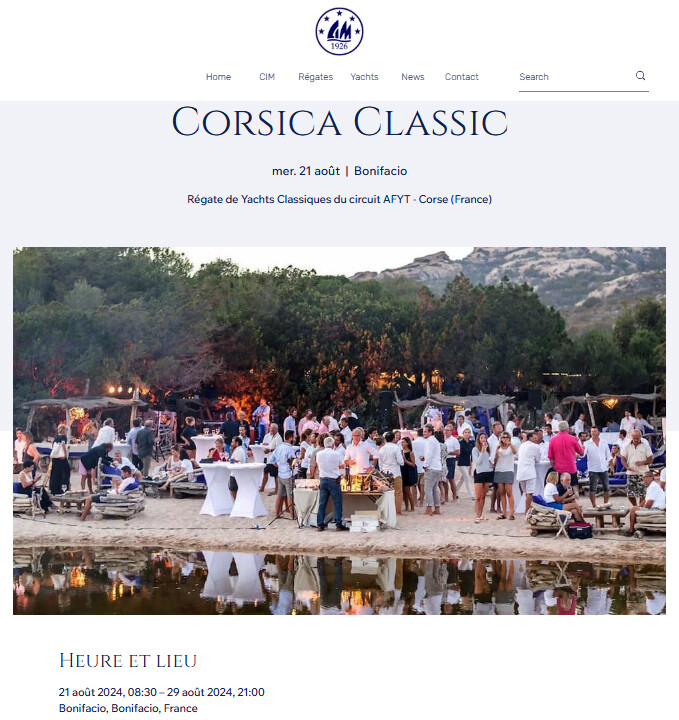 Revue de presse Corsica Classic Yachting 2024