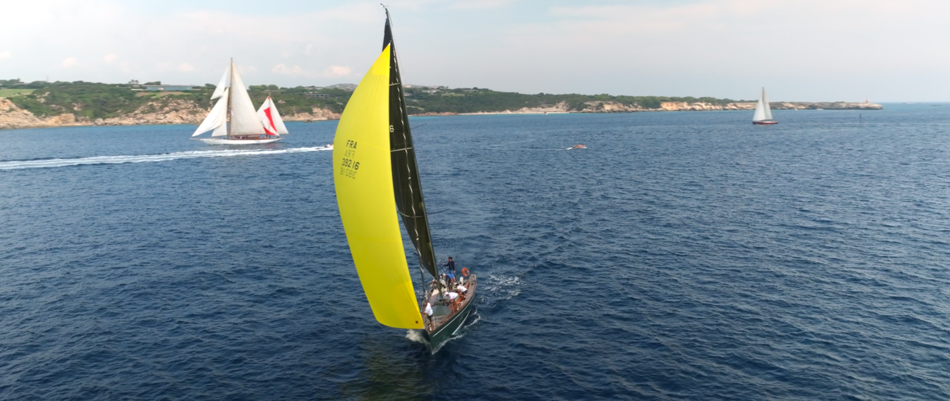 Corsica Classic 2023 Bonifacio - Bonifacio Trophée de la Ville Antoine Zuria, Grand Sperone, SY Hounbonne IV vainqueur 2023 classe Irc Photo Arnaud Guilbert DR