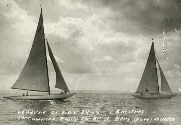 SY Emily x SY Area JO Paris 1924 Le Havre photo DR