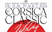 Programme de la 15ème Corsica Classic du mercredi 21 au jeudi 29 août 2024